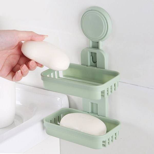 實用美觀的儲物架，打造清爽明亮的衛浴空間